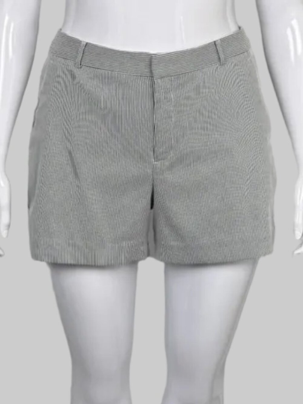 Banana Republic Tailored Pinstripe Shorts - Size 14 - Picture 1 of 6